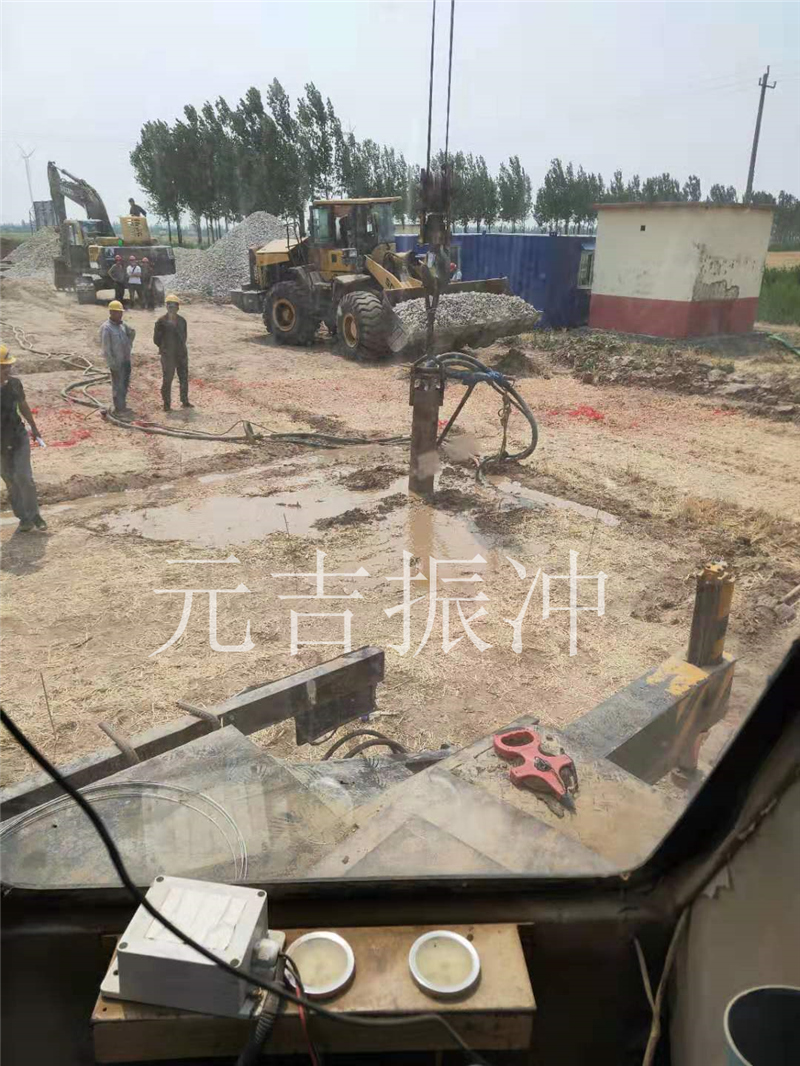 德州華電風(fēng)電場(chǎng)振沖碎石樁施工